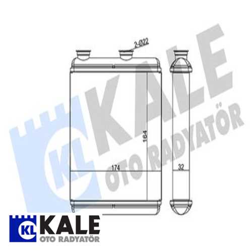 KALORİFER RADYATÖRÜ OPEL MERIVA A