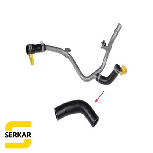 MEGANE CLIO DUSTER 1.5 DCI SU SOĞUTMA HORTUMU Ürün Görseli