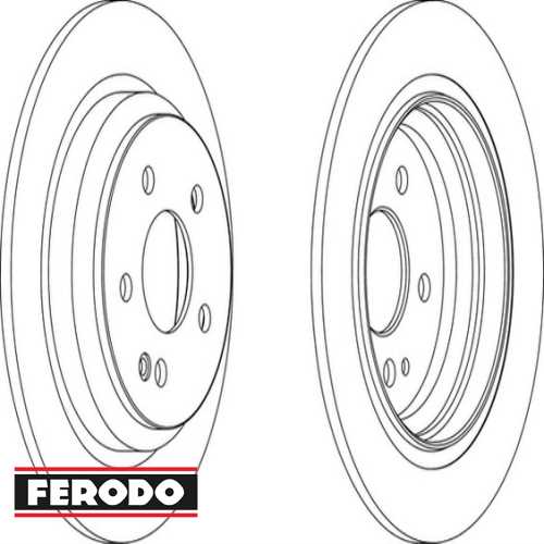 MERCEDES 639 VITO MERCEDES FREN DISKI ARKA TAKIM Ürün Görseli