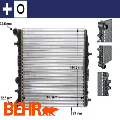 SU RADYATÖRÜ  BBY-BKY-BUD-BBZ-CGGB 1,4 16V POLO-CORDOBA-FABIA 01-