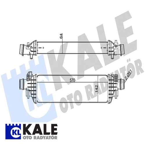 OPEL MOKKA TRAX OPEL TURBO RADYATÖRÜ AL/PL/BRZ