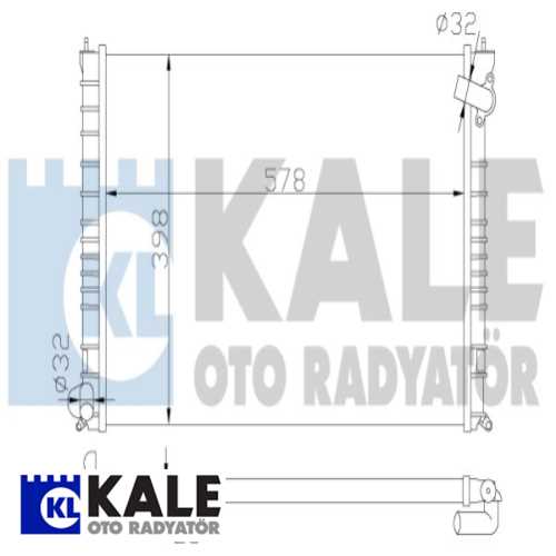BMW MINI R50-R52 BMW SU RADYATÖRÜ