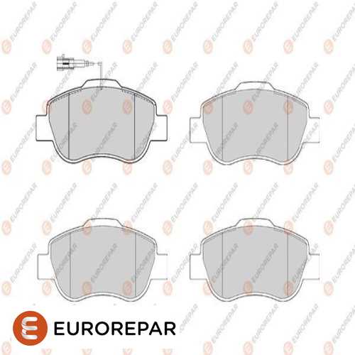 FREN BALATASI ÖN FISLI 1,2-1,3 500-500C-PANDA-FORD KA 04- Ürün Görseli