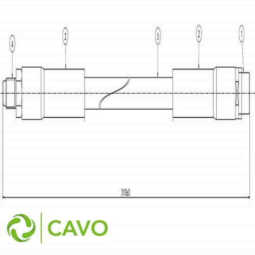 FREN HORTUMU ARKA  BM BM 94- Ürün Görseli