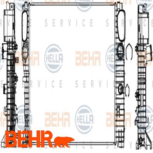 SU RADYATÖRÜ  M646-647-271 W211 02-09