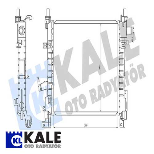FORD FORD KA FORD SU RADYATÖRÜ