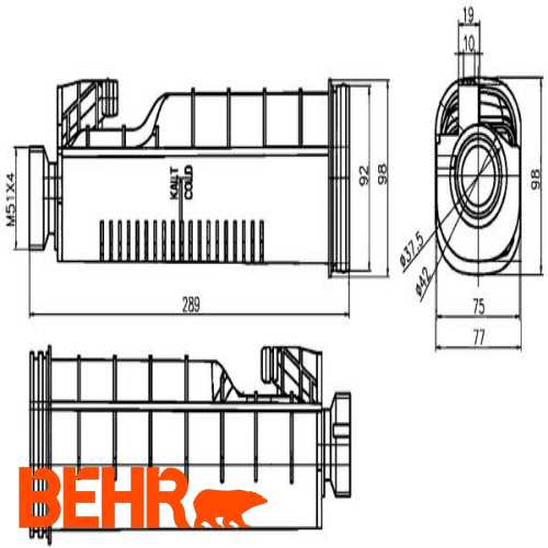 RADYATÖR YEDEK SU DEPOSU  BM E30-E34-E36-E39-Z3 E36 