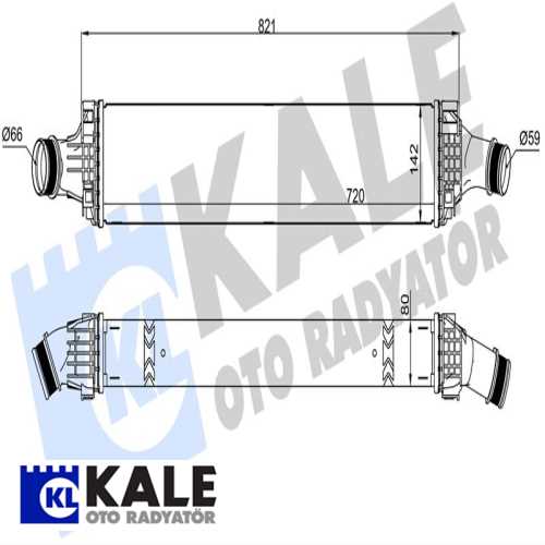 VW A4-A5 VW TURBO RADYATÖRÜ Ürün Görseli