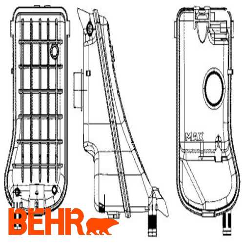 RADYATÖR YEDEK SU DEPOSU  1.6 HDI PARTNER / BERLINGO 05-