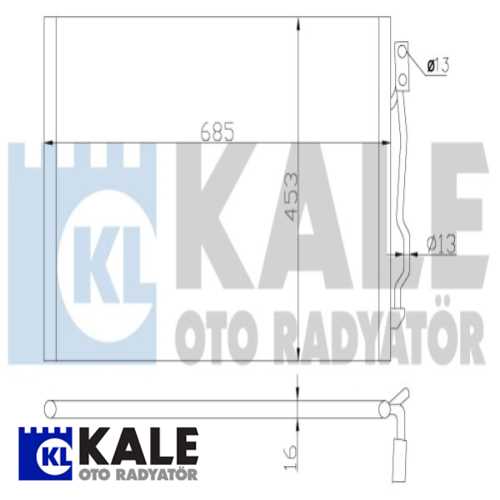 MERCEDES 221-216-220 MERCEDES KLIMA RADYATÖRÜ