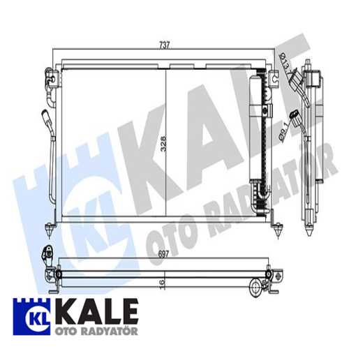 JAPON LANCER (CS) JAPON KLIMA RADYATÖRÜ .