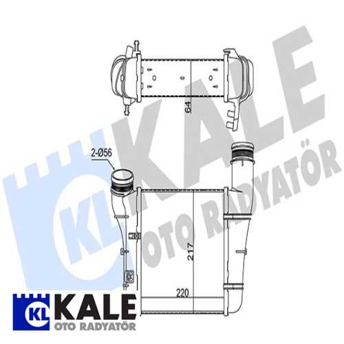 VW A4 VW TURBO RADYATÖRÜ