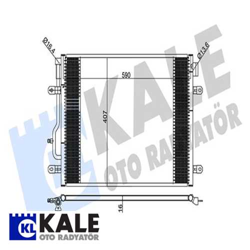 VW A4 VW KLIMA RADYATÖRÜ