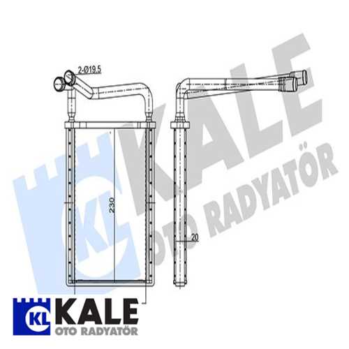 KORE ACCENT ERA KORE KALORIFER RADYATÖRÜ A/M 145X226X18 : KALORIFER PETEGI