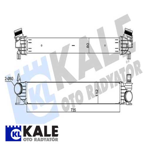 PSA BOXER IV / JUMPER IV / DUCATO PSA TURBO RADYATÖRÜ