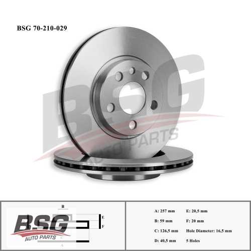 FREN DISKI ÖN HAVALI B.M EXPERT / JUMPY / SCUDO 95-