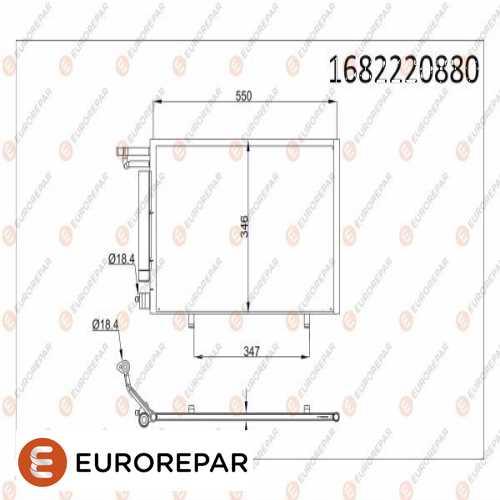 KLIMA RADYATÖRÜ DIZEL-BENZ/AV11 19710 DA BM FIESTA/B-MAX 13-