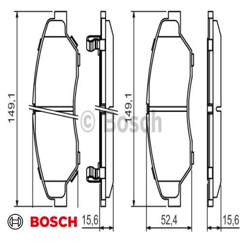 FREN BALATASI ÖN DISK BENZIN-DIZEL SPORTAGE 1999-2003 Ürün Görseli