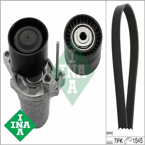 MERCEDES W205 MERCEDES V KAYIS SETI 7PK1545KAYIS+GERGI KÜTÜK+RULMAN Ürün Görseli