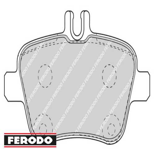 MERCEDES W176-246-117 MERCEDES FREN BALATASI ARKA