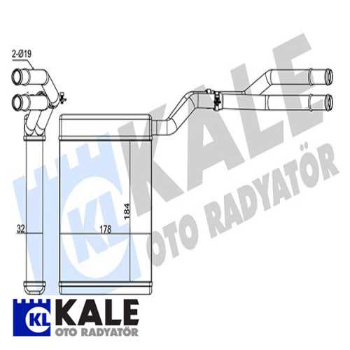 FORD MONDEO/S-MAX FORD KALORIFER RADYATÖRÜ