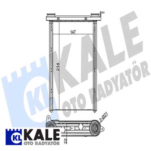 RENAULT FLUENCE / MEGANE III /MEGANE IV / SCENIC III / TRAFIC III/VIVARO RENAULT KALORIFER RADYATÖRÜ BRAZING