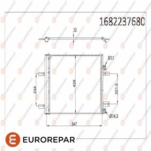 KLIMA RADYATORÜ  1.5 HDI 308 / 3008 / TRAVELLER 18-