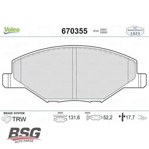 FREN BALATASI ÖN FDB4590 BM FABIA 07- Ürün Görseli