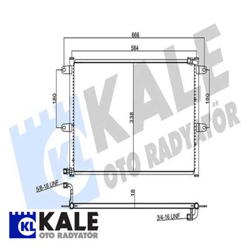 VW POLO CLASSIC VW KLIMA RADYATÖRÜ VN5144