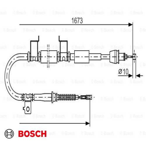 EL FREN TELI  BENZIN CEED 06-12 Ürün Görseli