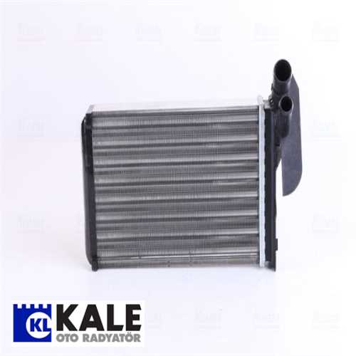 KALORİFER RADYATÖRÜ RENAULT R19 CLIO KANGOO MEGANE SCENIC (2 SIRA CU+PL)