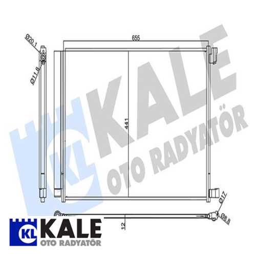 MERCEDES W205-213-238-222-217-253-290 AMG MERCEDES KLIMA RADYATÖRÜ