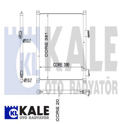 FORD FORD KA FORD KLIMA RADYATÖRÜ