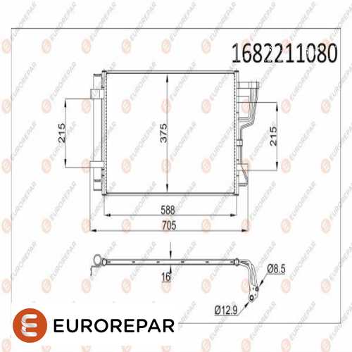 KLIMA RADYATÖRÜ  BNZ CEED / I30 07-12 Ürün Görseli