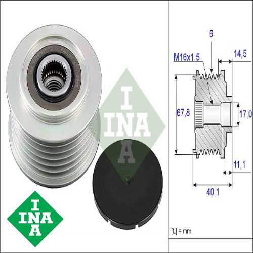 VW T4-LT VW ALTERNATÖR KASNAGI 55473