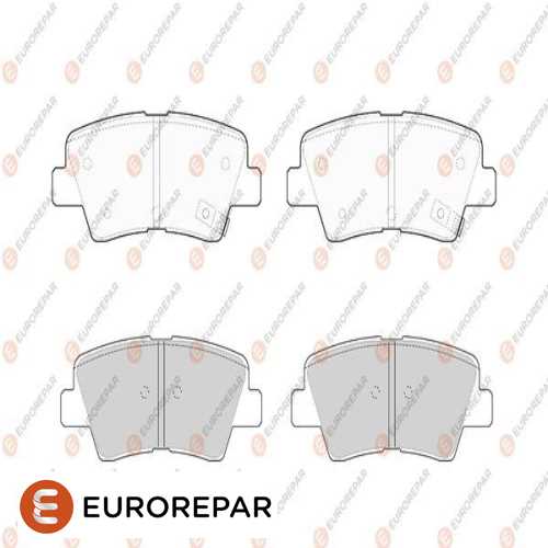 FREN BALATASI ARKA YAY DELIKSIZ - 583022HA51 - 58302B2A10 - 58302C8A30 - 58302A6A20 - 583021WA30 -  BENZIN-DIZEL ACCENT BLUE/I10/I40/ELANTRA/IONIQ/TUCSON/RIO/SOUL/CEED/RIO/AURIS/COROLLA 2013-2017 2011- Ürün Görseli