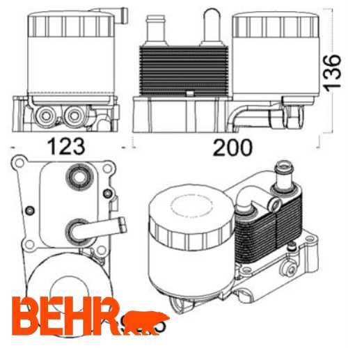 YAG SOGUTUCUSU KOMPLE FILTRELI 1.8 TDCI CONNECT/FOCUS 02- Ürün Görseli