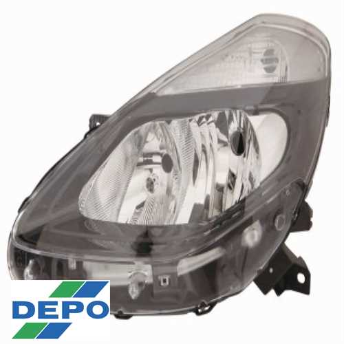 FAR SOL SIYAH BM CLIO III 09-