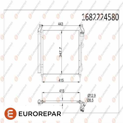 KLIMA RADYATÖRÜ  BENZIN PICANTO 2004-2011