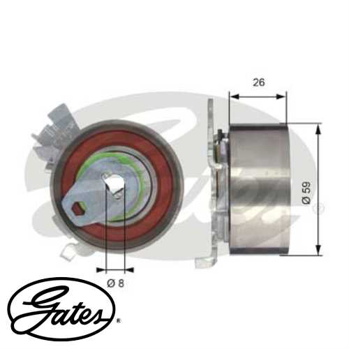 OPEL ASTRA F-G VECTRA A-B OMEGA B EP¦CA OPEL EKSANTRIK GERGI RULMANI 26X59MM Ürün Görseli