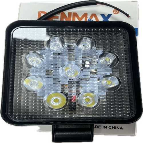 ÇALIŞMA LAMBASI 9 LED Lİ KARE 12V - 24V Ürün Görseli