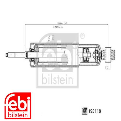 JAPON NISSAN CABSTAR JAPON AMORTISÖR ÖN