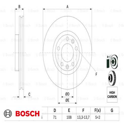 FREN DISKI ÖN  B.M 407/508 04-