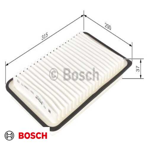 HAVA FILTRESI . 1.6 MAZDA 3 (BK, BL) : MAZDA 2 (DE) 1.3/1.5 08-14 03-13