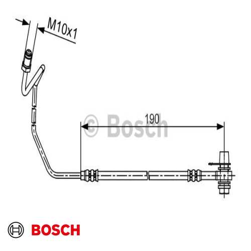 FREN HORTUMU ARKA SAG / REKOR OLAN BM A4-A6-SUPERB 97-04
