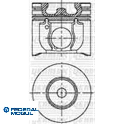 FORD TRANSIT V184 FORD PISTON+SEGMAN 89.91 mm 125PS Ürün Görseli