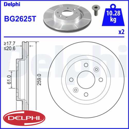 FREN DISKI ÖN ÖN FREN DISKI HAVALI MEGANE 96 LOGAN 04 KANGOO 1.5DCI CLIO I-II91 TWNG 07 R19 25 . . . Ürün Görseli