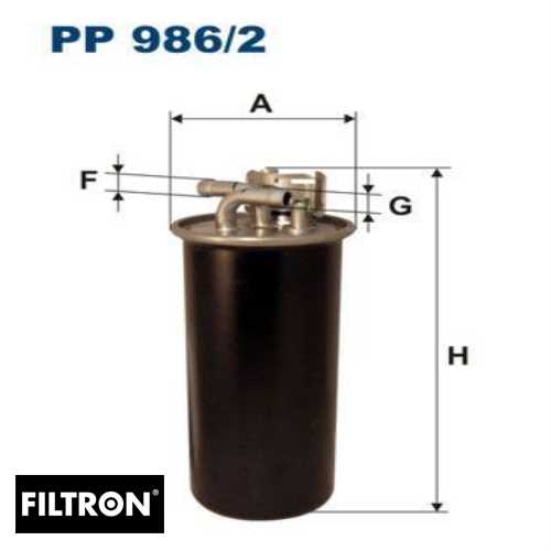 VW A6 VW YAKIT FILTRESI KL454 / H206WK