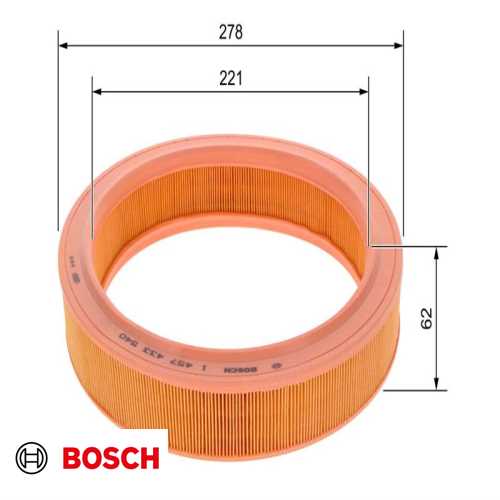 HAVA FILTRESI  AEE-ALM-ABD 1,6 POLO-CORDOBA-FABIA-GOLF3 94-99