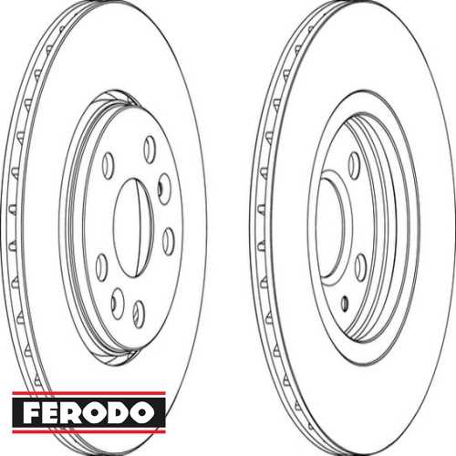 RENAULT KANGOO III-MERCEDES-BENZ/JITAN RENAULT FREN DISKI ÖN TAKIM 280MM(5 BIJON) Ürün Görseli